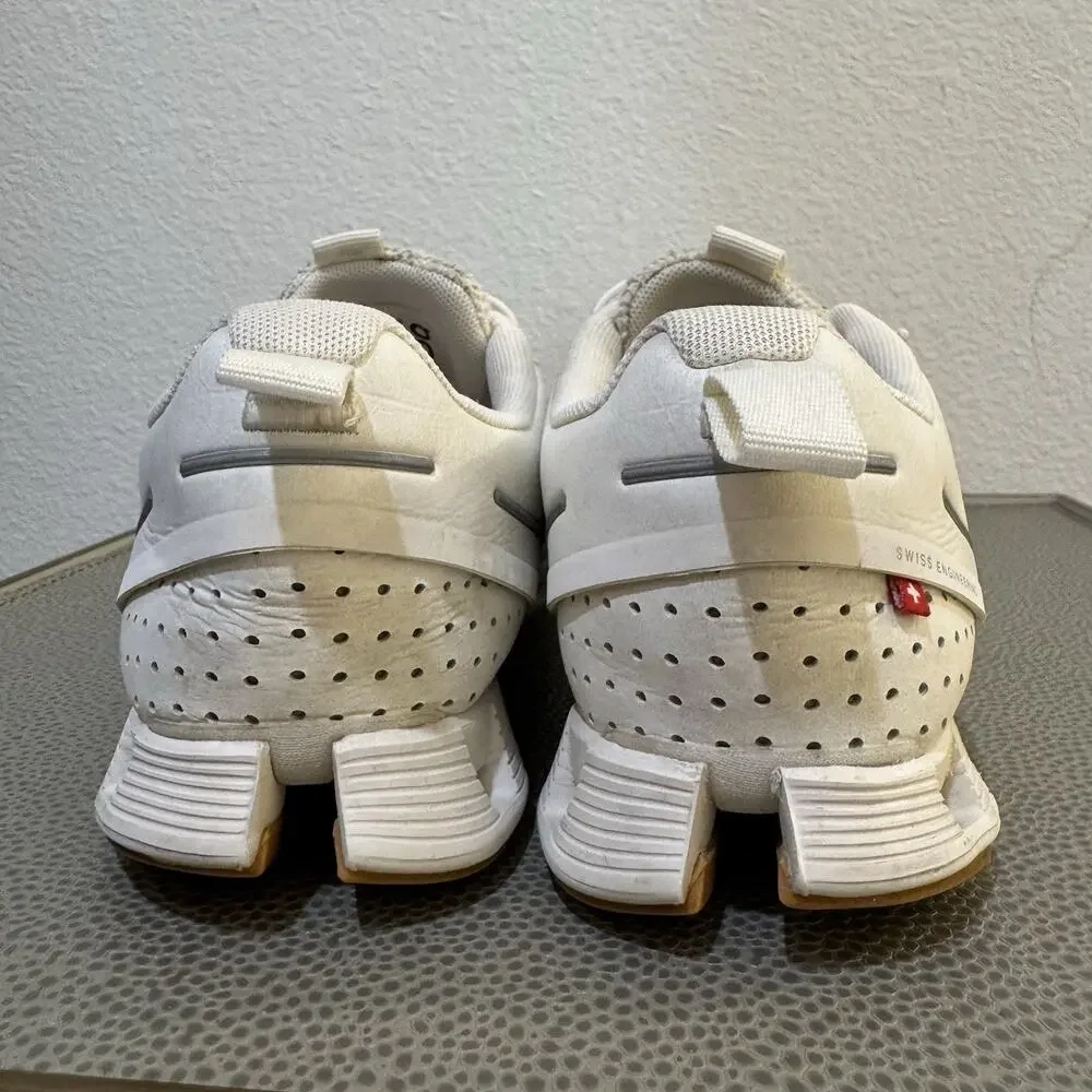 ON CLOUD TERRY WOMEN'S RUNNING SHOES SNEAKERS WHITE SIZE 8